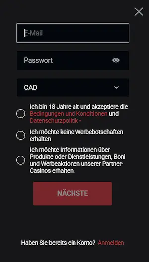 Cobra Anmeldung reg